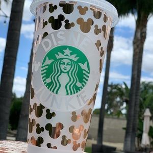 Starbucks mickey mouse reusable cup